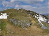 Petrovo Brdo - Slatnik (northwestern peak)